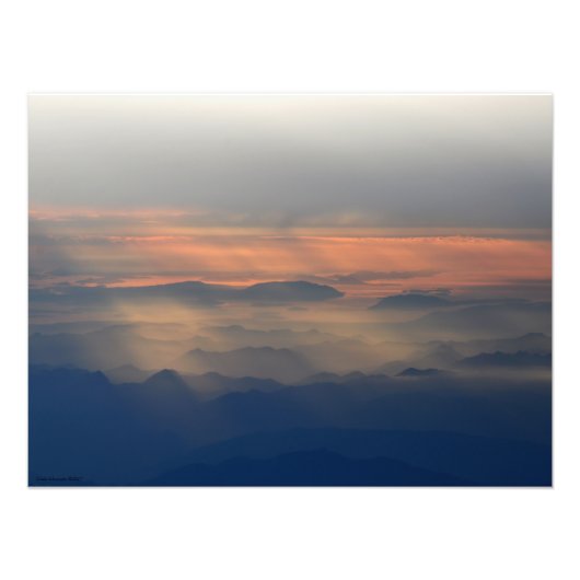 Impression Photo 24x18 Cascade Mountain Range (Devant)