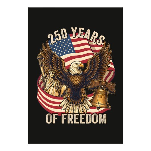 Impression Photo 250 Ans d'Amérique 1776-2026 (Devant)