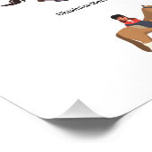 Impression Photo 26 races de chevaux (Coin)