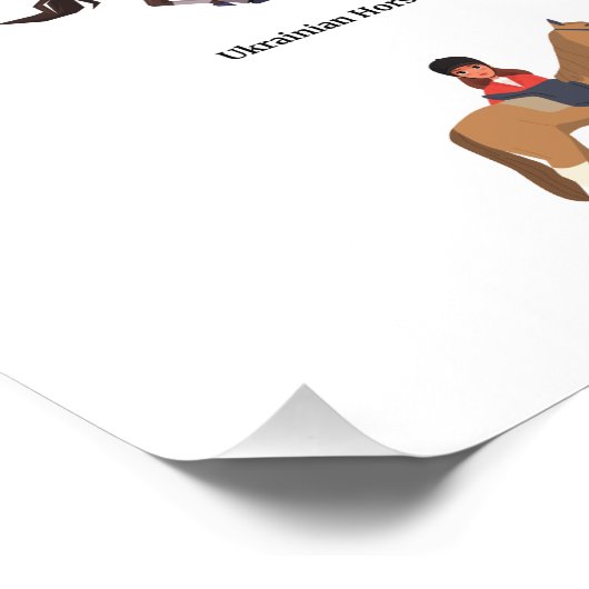 Impression Photo 26 races de chevaux (Coin)