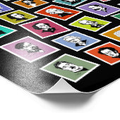 Impression Photo 32 portraits graphiques des plus grands compositeu (Coin)