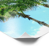 Impression Photo 3 palmiers (Coin)