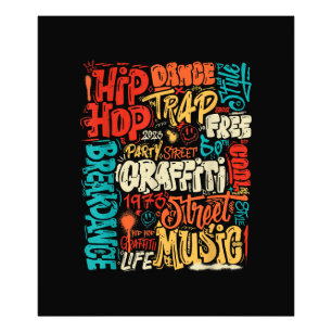 Impression Photo 50e Cassette De Graffiti Musique Et Hip hop Vintag