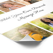 Impression Photo 6 Collage de photos Ajouter un message d'accueil A (Coin)