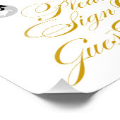 Impression Photo 8x10 Flourish Signe Notre Livre d'Invité pour Fram (Coin)