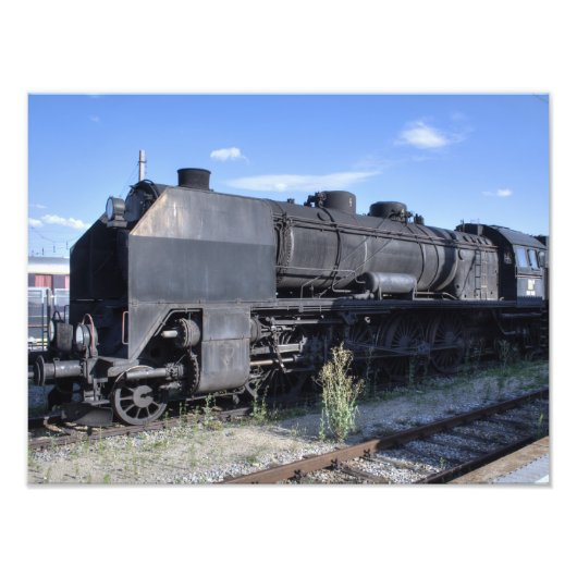 Impression Photo 919.138 Locomotive à vapeur (Devant)