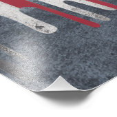 Impression Photo A bold, distressed illustration of an eagle (Coin)