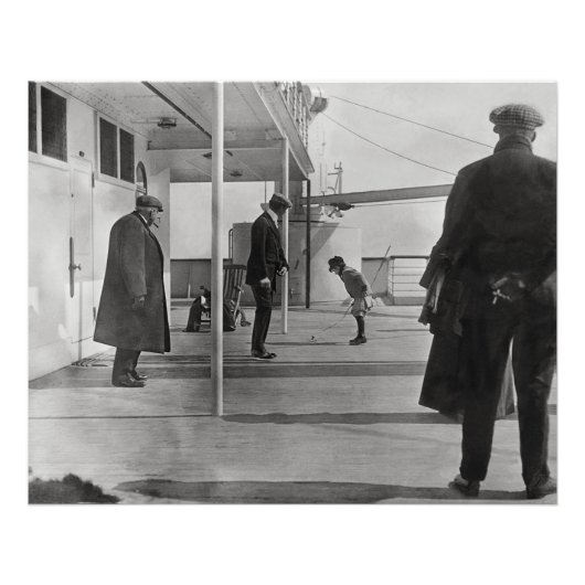Impression Photo À bord du Titanic (Devant)