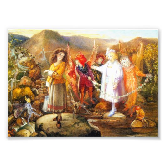 Impression Photo À Fairyland John Anster Fitzgerald (Devant)