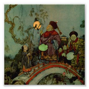 Impression Photo "A la recherche d'un cauchemar" par Edmund Dulac
