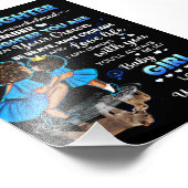 Impression Photo À ma fille Cadeau d'anniversaire, mignonne maman C (Coin)