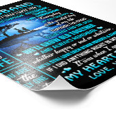 Impression Photo À mon cadeau de mari, joli mari cadeau d'anniversa (Coin)