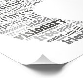 Impression Photo Abigail Nom Historique et description Word Art (Coin)