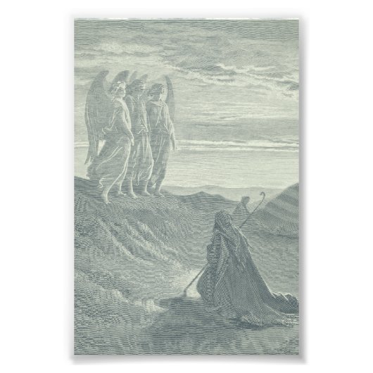 Impression Photo Abraham et les Trois Anges (Devant)