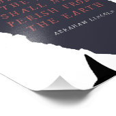 Impression Photo Abraham Lincoln Silhouette (Coin)