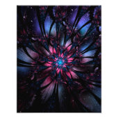 Impression Photo Abstract fractal flower design (Devant)