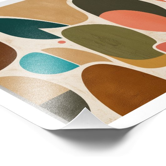 Impression Photo Abstrait (Coin)