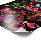 Impression Photo Abstrait Funky 90 (Coin)