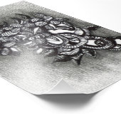 Impression Photo Abstrait Inspiré. Une grappe de angles (Coin)