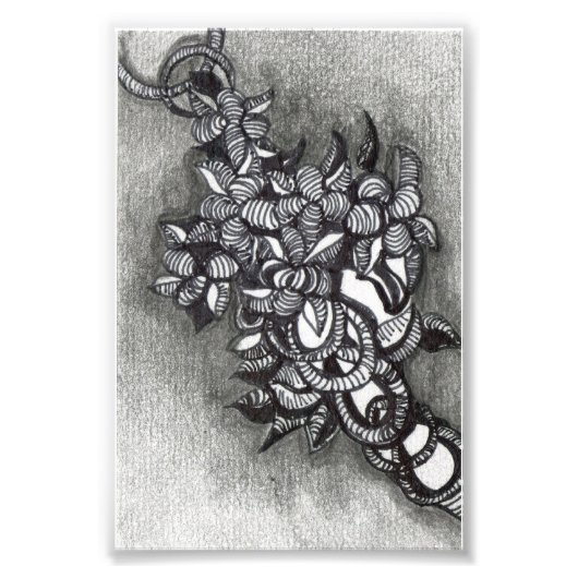 Impression Photo Abstrait Inspiré. Une grappe de angles (Devant)