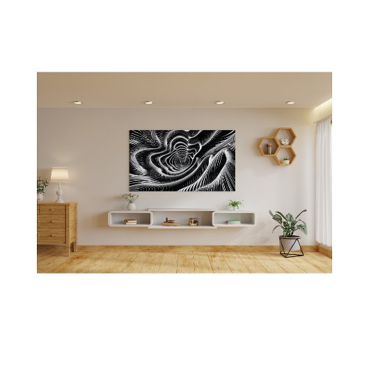 Impression Photo Abstrait noir et blanc