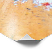 Impression Photo Abstraite De Palette Artiste (Coin)