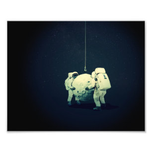 Impression Photo Accrocher la lune