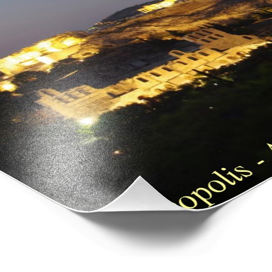 Impression Photo Acropolis (Coin)