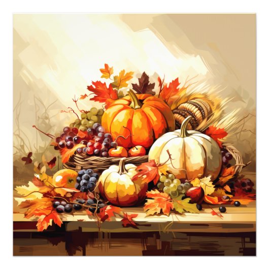 Impression Photo Action de grâces (Devant)