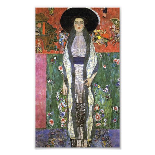 Impression Photo Adele Bloch par Gustav Klimt Art nouveau Art nouve (Devant)