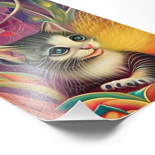 Impression Photo Adorable chatons (Coin)