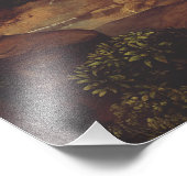 Impression Photo Adoration des bergers par Giorgione (Coin)