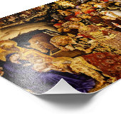 Impression Photo Adoration des mages de Gentile da Fabriano (Coin)