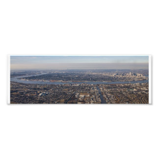 Impression Photo Aérien du centre de la Nouvelle-Orléans