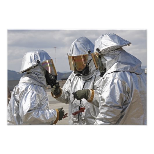 Impression Photo Aéronefs Secourus Pompiers Marines (Devant)