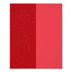 Impression Photo Affiche à texture divisée rouge tomate – Personnal