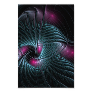Impression Photo Affiche Abstraite en Imaginaire coloré