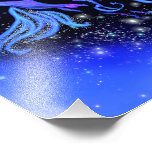 Impression Photo Affiche Cheval de course (Coin)