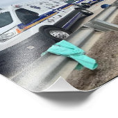 Impression Photo Affiche d'ambulance (Coin)
