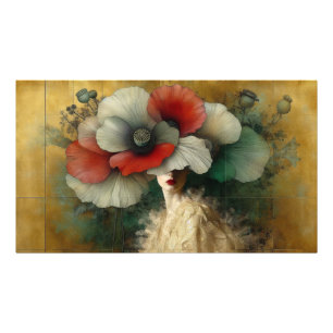 Impression Photo Affiche d'art mural poppy pour femmes