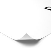 Impression Photo Affiche de bienvenue Baby shower de l'éléphant de  (Coin)