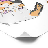 Impression Photo affiche de chaton (Coin)