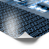 Impression Photo Affiche de chiffrement numérique (Coin)