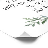 Impression Photo Affiche de gentillesse (Coin)