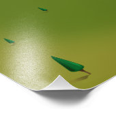 Impression Photo affiche de la carte de lewis et clark Lake. (Coin)