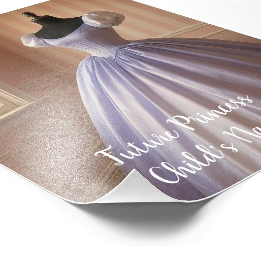 Impression Photo Affiche de la future princesse (Coin)