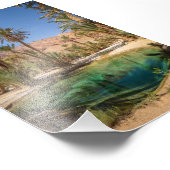 Impression Photo affiche de l'oasis de marrakech (Coin)