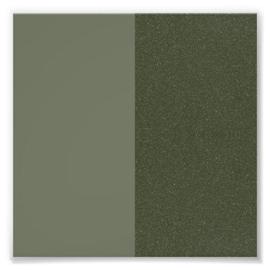 Impression Photo Affiche de mur en mousse verte divisée verticaleme (Devant)