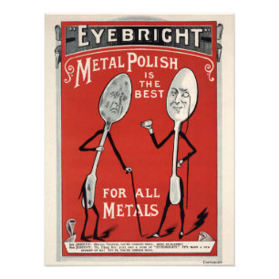 Impression Photo Affiche de publicité victorienne vintage
