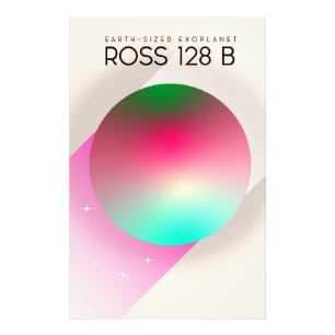 Impression Photo Affiche de science-fiction Ross 128B